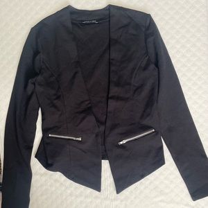 Women’s Black Open Blazer Size Small